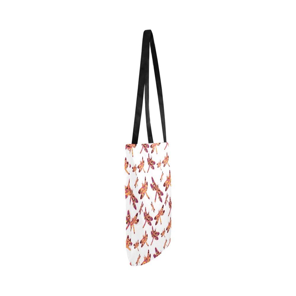 Gathering White Reusable Shopping Bag Model 1660 (Two sides) Shopping Tote Bag (1660) e-joyer 