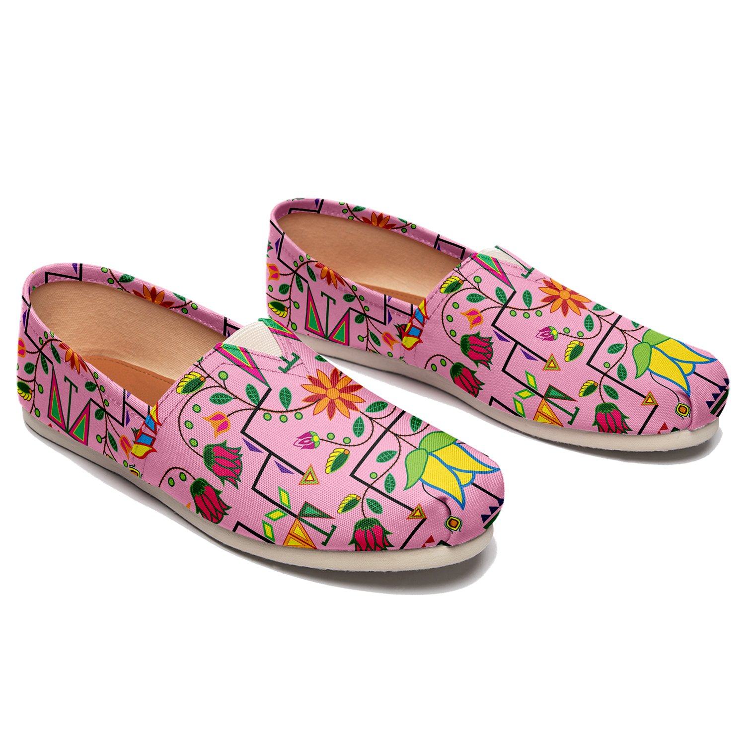 Geometric Floral Summer Sunset Casual Unisex Slip On Shoe Herman 