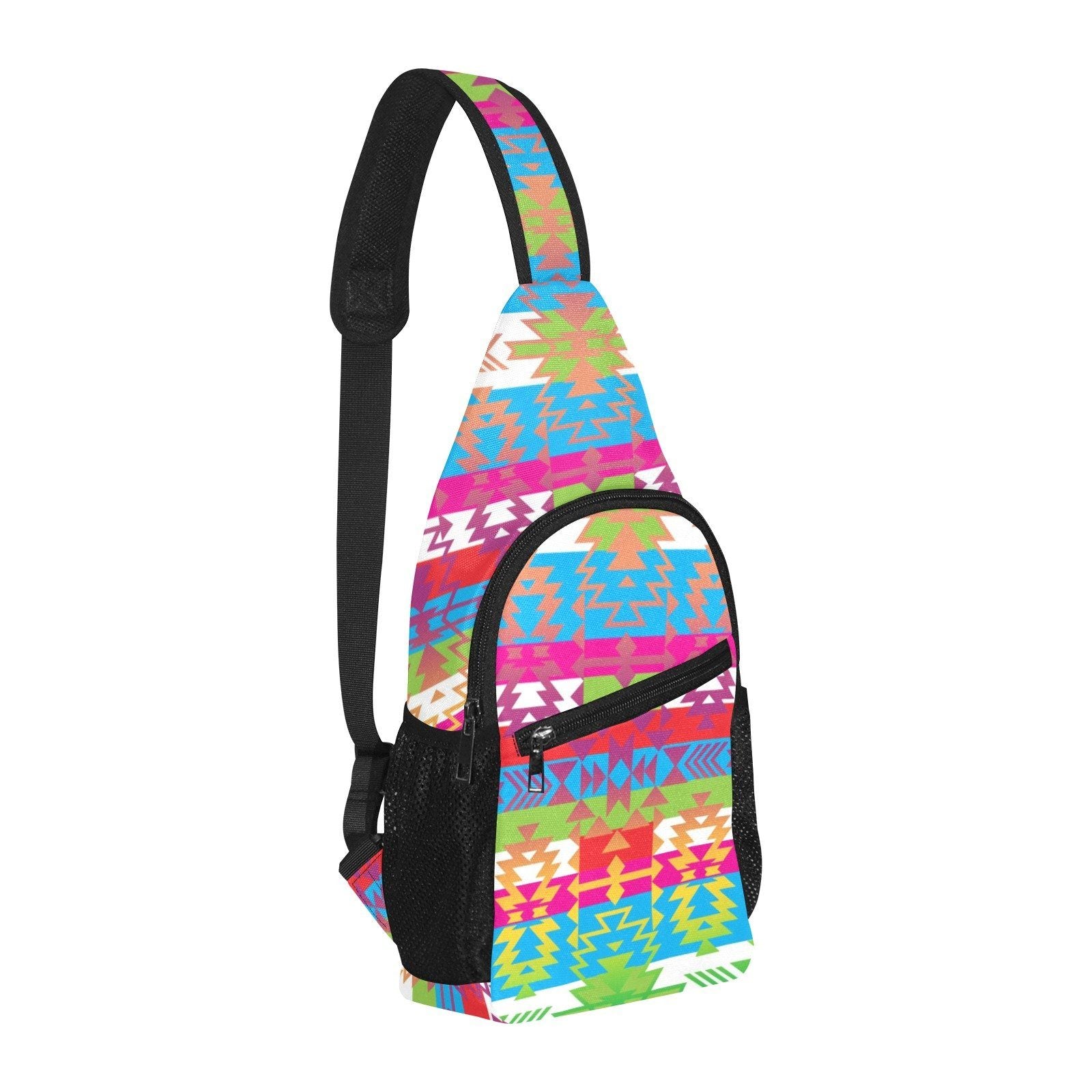 Grand Entry All Over Print Chest Bag (Model 1719) All Over Print Chest Bag (1719) e-joyer 