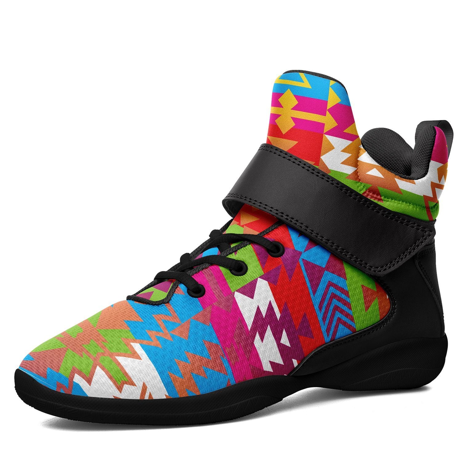 Grand Entry Ipottaa Basketball / Sport High Top Shoes 49 Dzine US Women 4.5 / US Youth 3.5 / EUR 35 Black Sole with Black Strap 