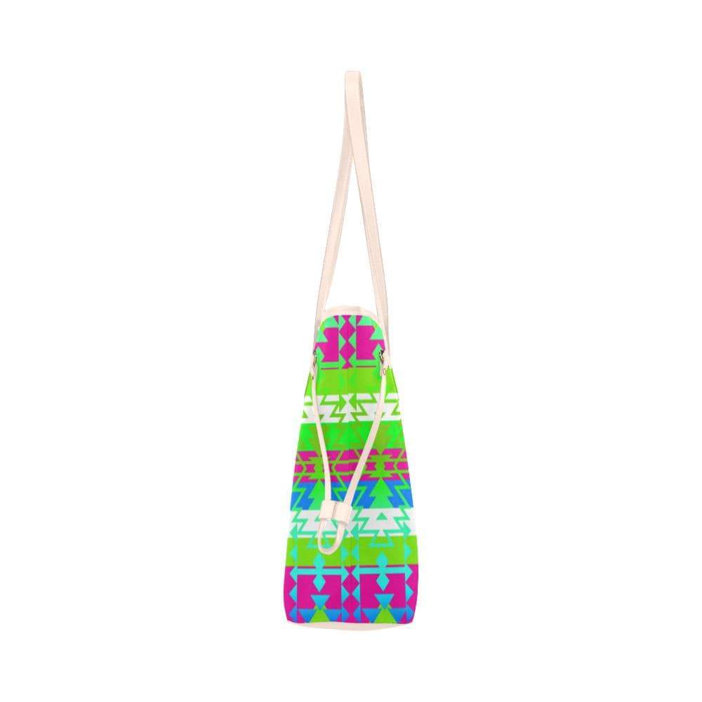 Grand Entry Jingle Clover Canvas Tote Bag (Model 1661) Clover Canvas Tote Bag (1661) e-joyer 