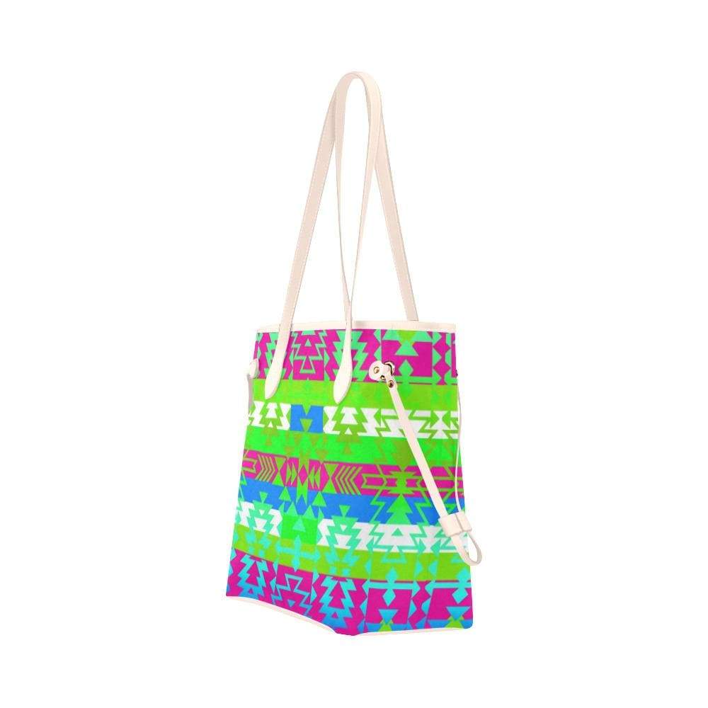 Grand Entry Jingle Clover Canvas Tote Bag (Model 1661) Clover Canvas Tote Bag (1661) e-joyer 