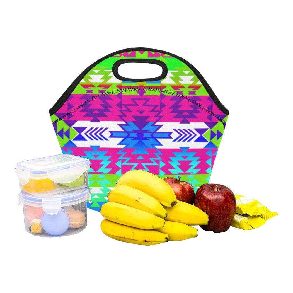 Grand Entry Jingle Neoprene Lunch Bag/Small (Model 1669) Neoprene Lunch Bag/Small (1669) e-joyer 