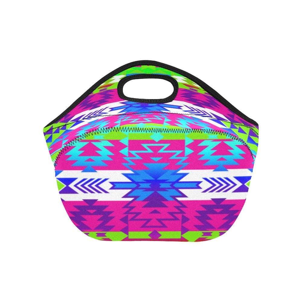 Grand Entry Jingle Neoprene Lunch Bag/Small (Model 1669) Neoprene Lunch Bag/Small (1669) e-joyer 