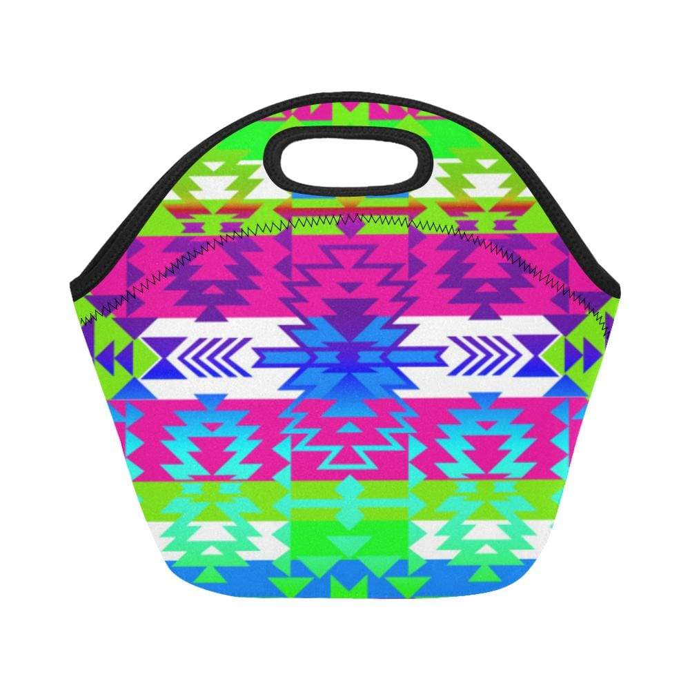 Grand Entry Jingle Neoprene Lunch Bag/Small (Model 1669) Neoprene Lunch Bag/Small (1669) e-joyer 
