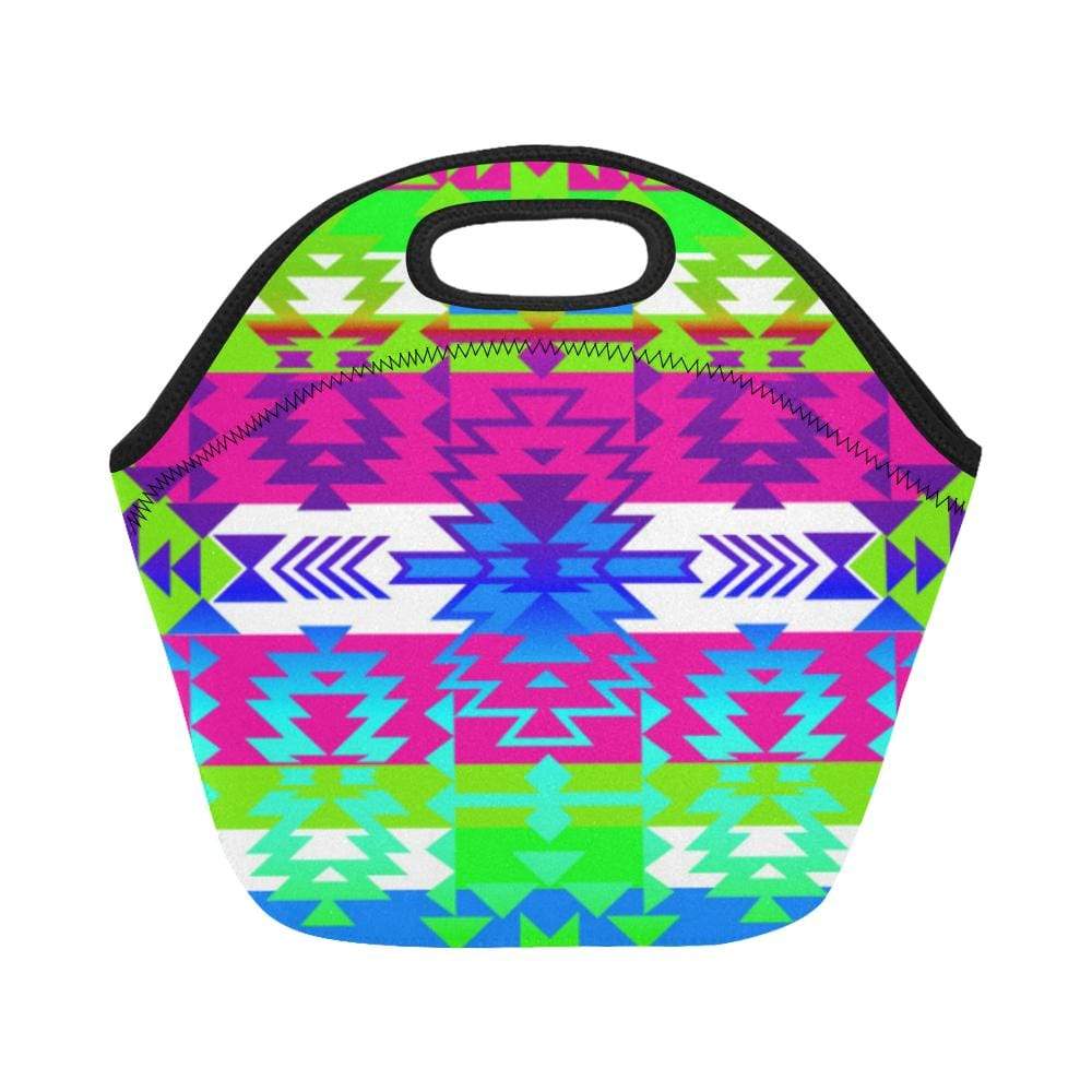 Grand Entry Jingle Neoprene Lunch Bag/Small (Model 1669) Neoprene Lunch Bag/Small (1669) e-joyer 