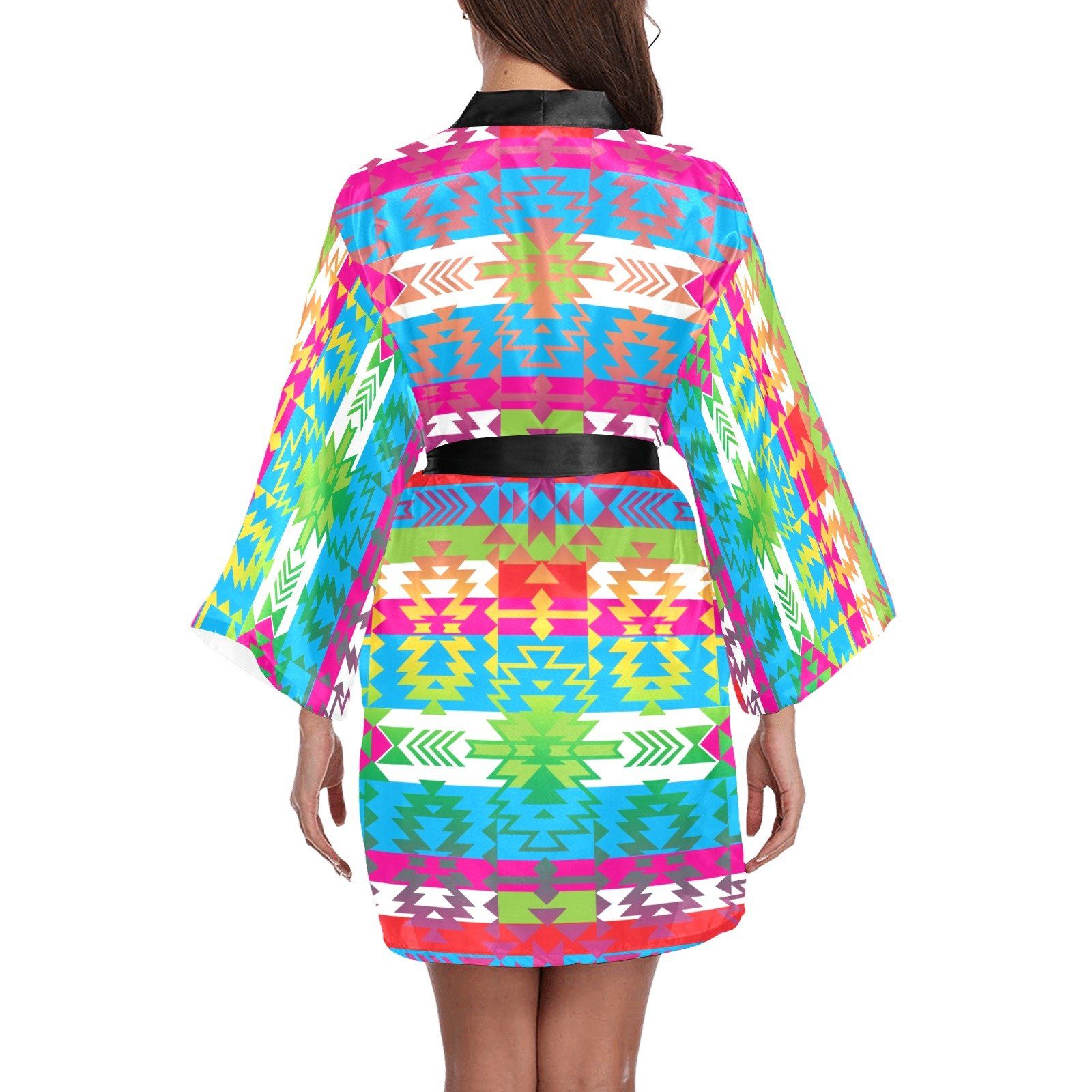 Grand Entry Long Sleeve Kimono Robe Long Sleeve Kimono Robe e-joyer 