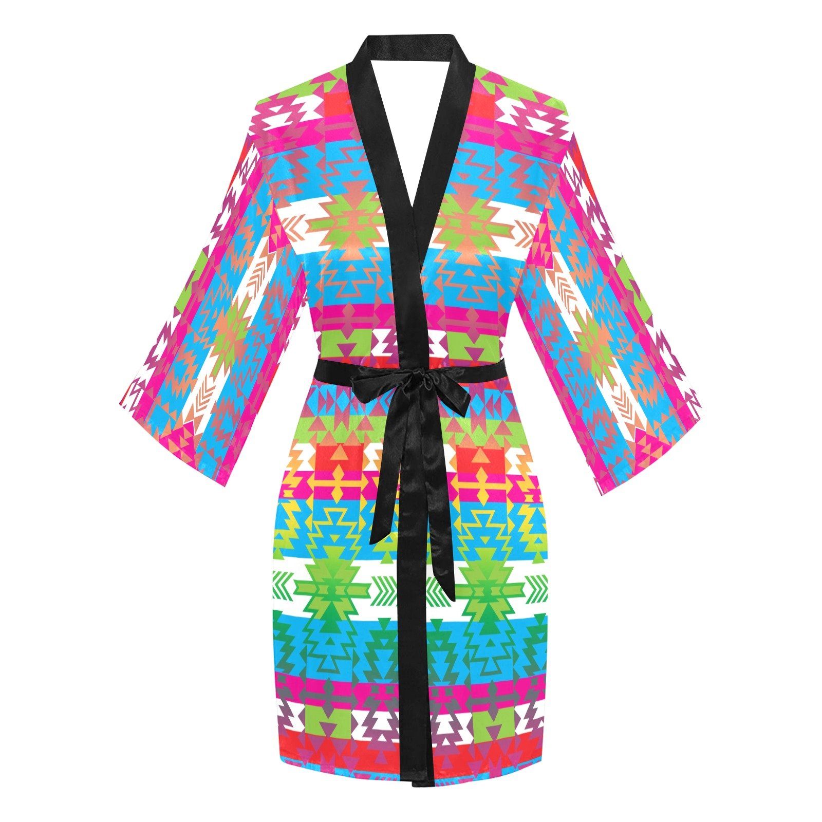 Grand Entry Long Sleeve Kimono Robe Long Sleeve Kimono Robe e-joyer 