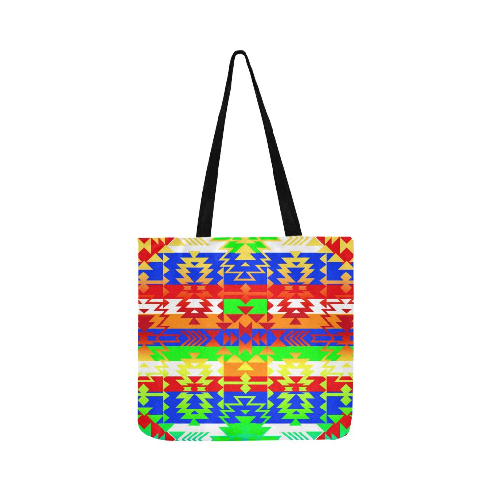 Grand Entry Traditional Reusable Shopping Bag Model 1660 (Two sides) Shopping Tote Bag (1660) e-joyer 