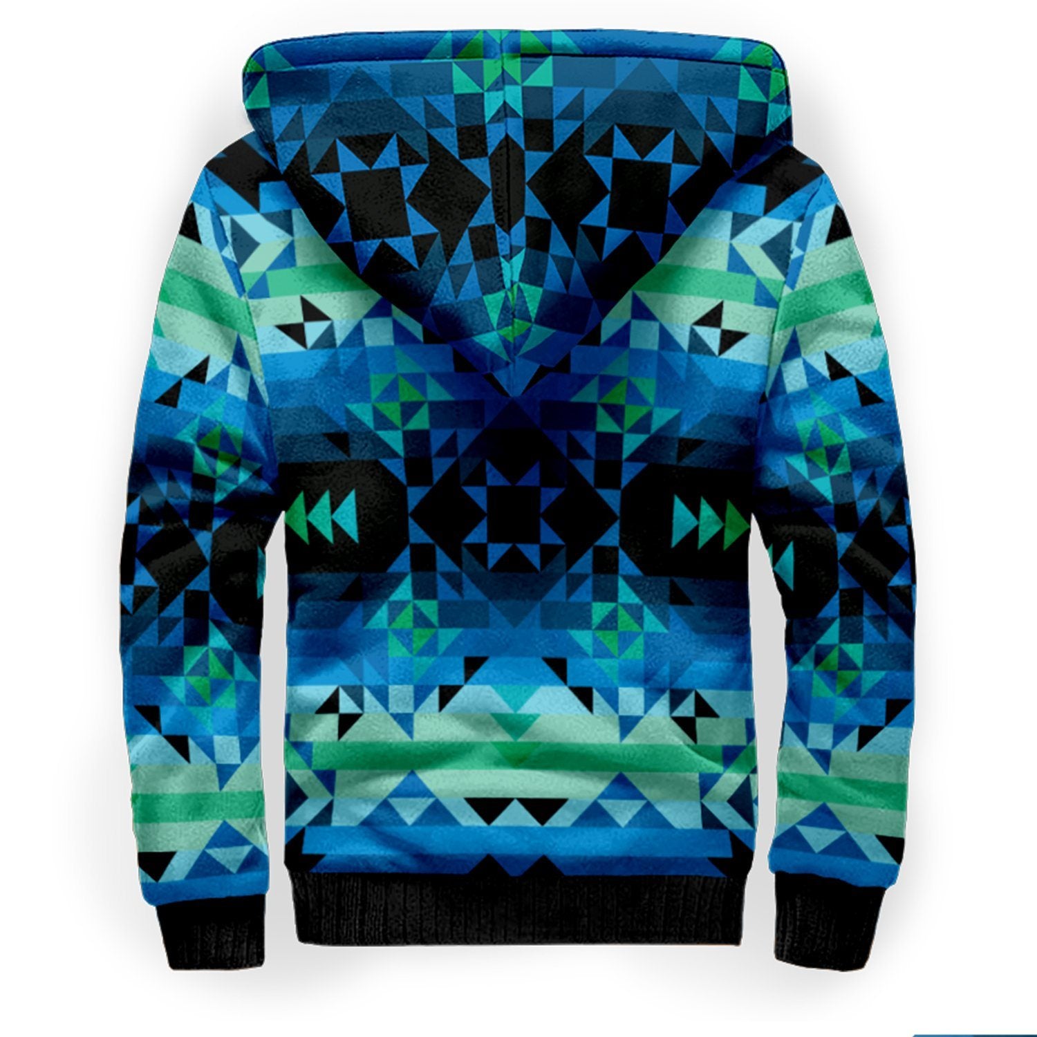 Green Star Sherpa Hoodie hoodie Herman 