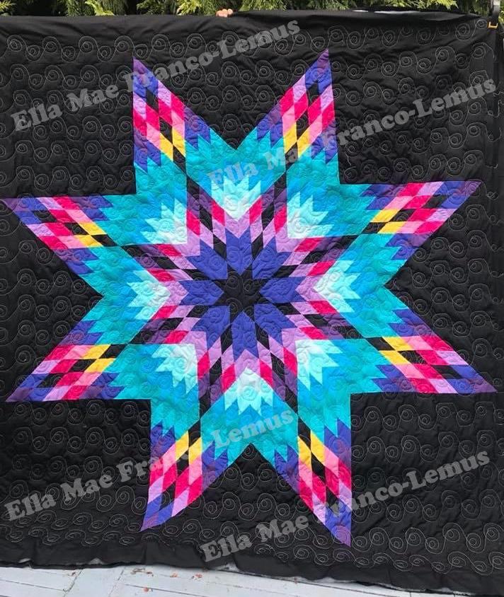 Handmade Star Quilt- Design 21 49 Dzine 