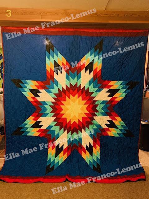 Handmade Star Quilt- Design 3 49 Dzine 