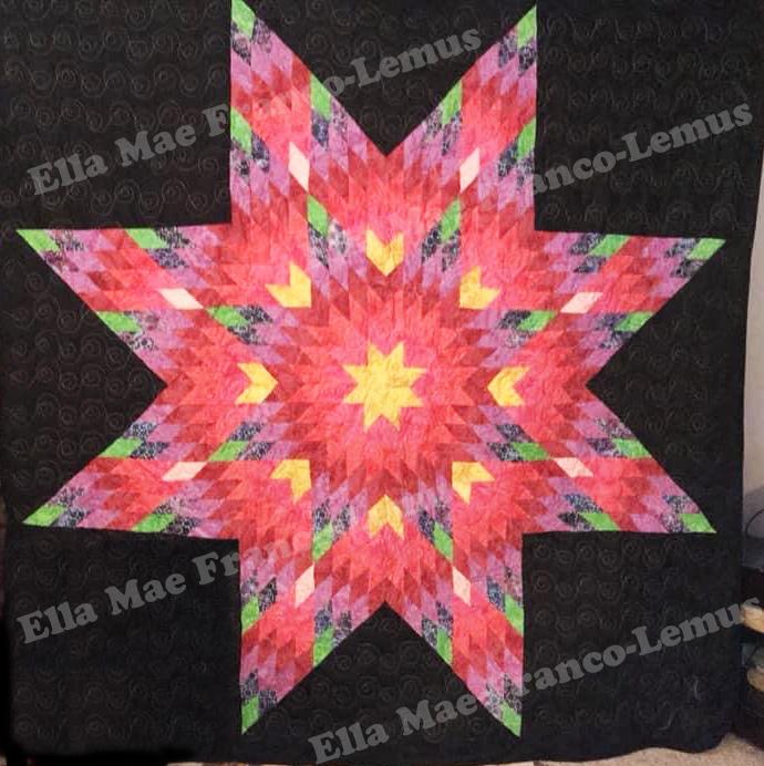 Handmade Star Quilt- Design 33 49 Dzine 