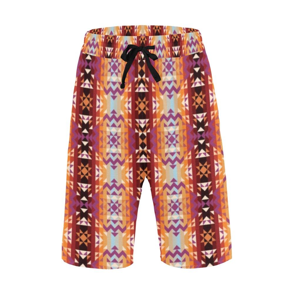 Heatwave Men's All Over Print Casual Shorts (Model L23) Men's Casual Shorts (L23) e-joyer 