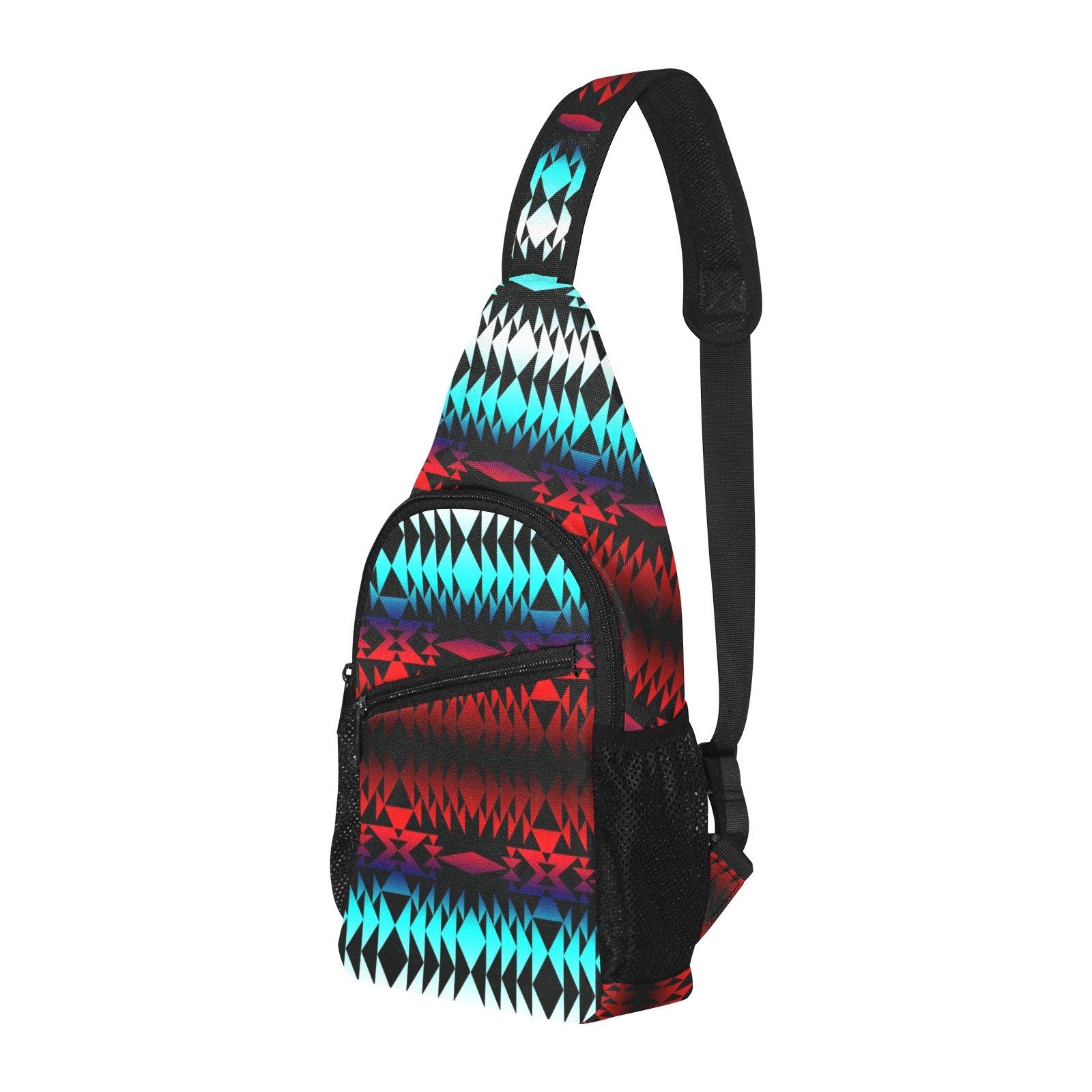 In Between Two Worlds All Over Print Chest Bag (Model 1719) All Over Print Chest Bag (1719) e-joyer 