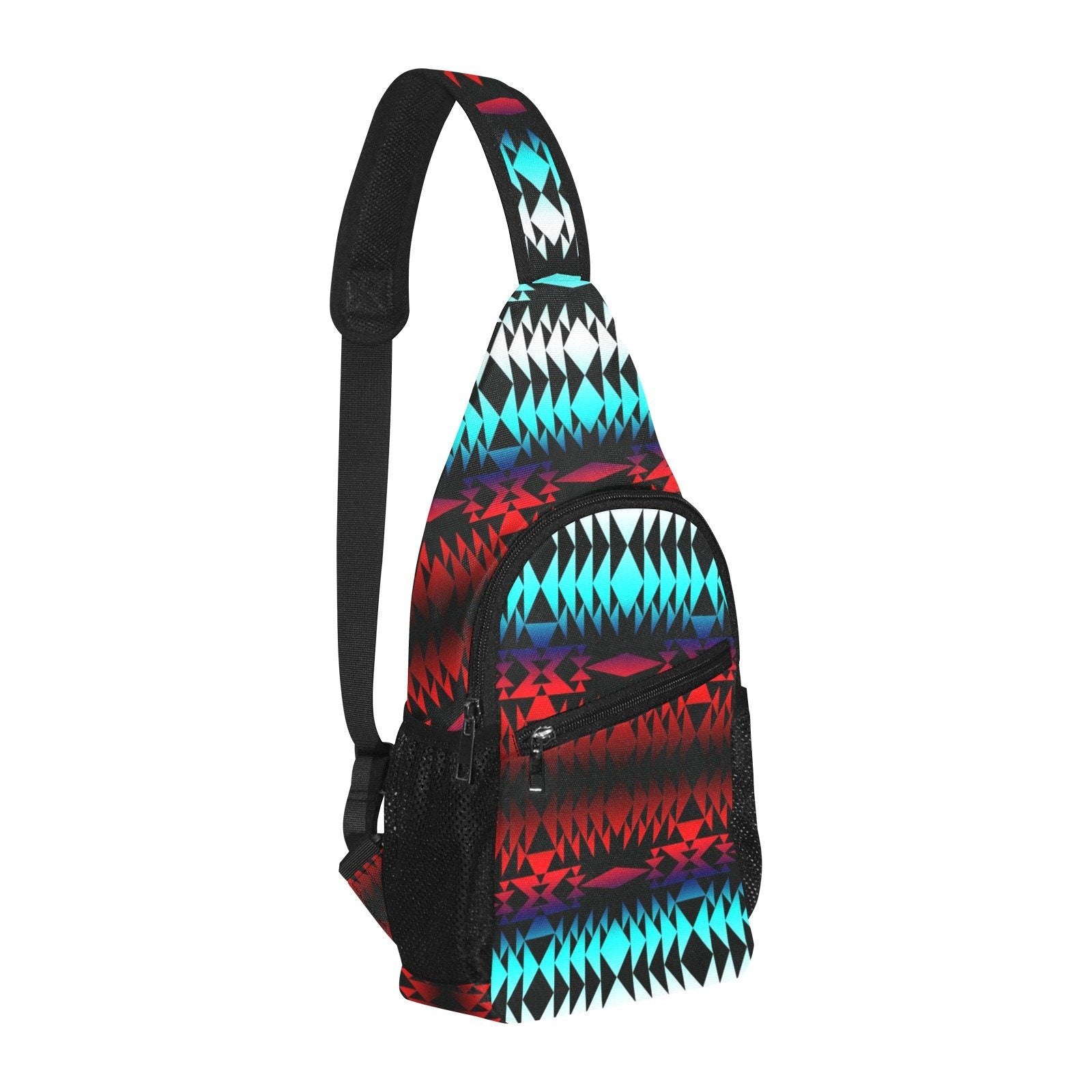 In Between Two Worlds All Over Print Chest Bag (Model 1719) All Over Print Chest Bag (1719) e-joyer 