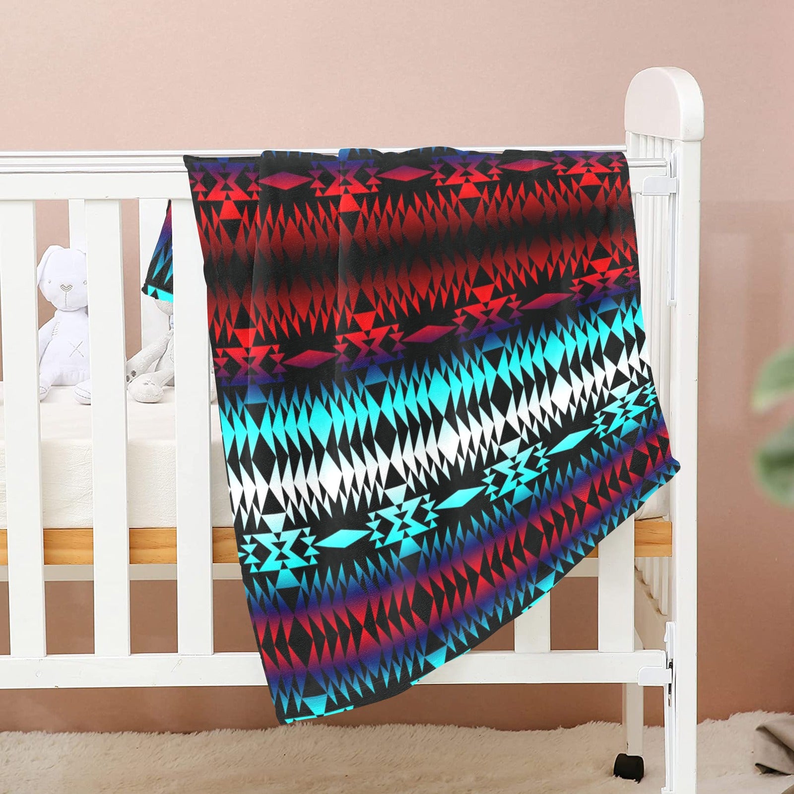 In Between Two Worlds Baby Blanket 30"x40" Baby Blanket 30"x40" e-joyer 