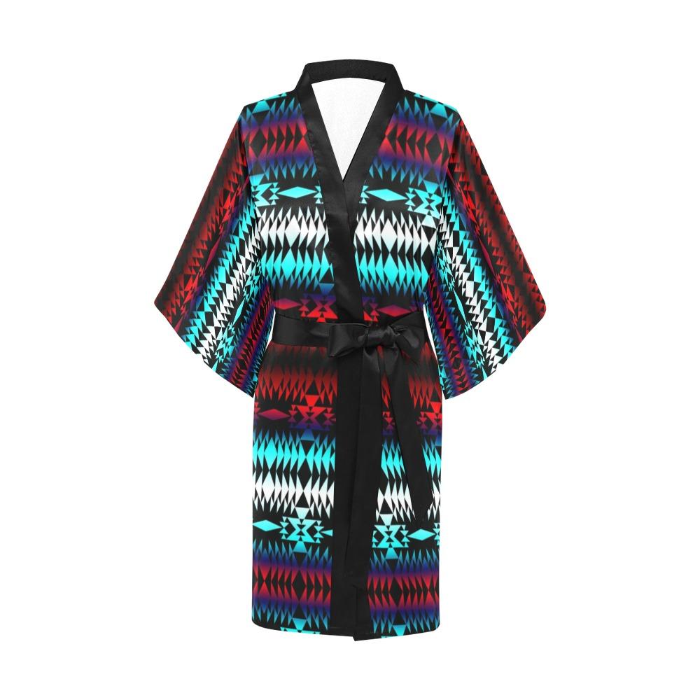 In Between Two Worlds Kimono Robe Artsadd 