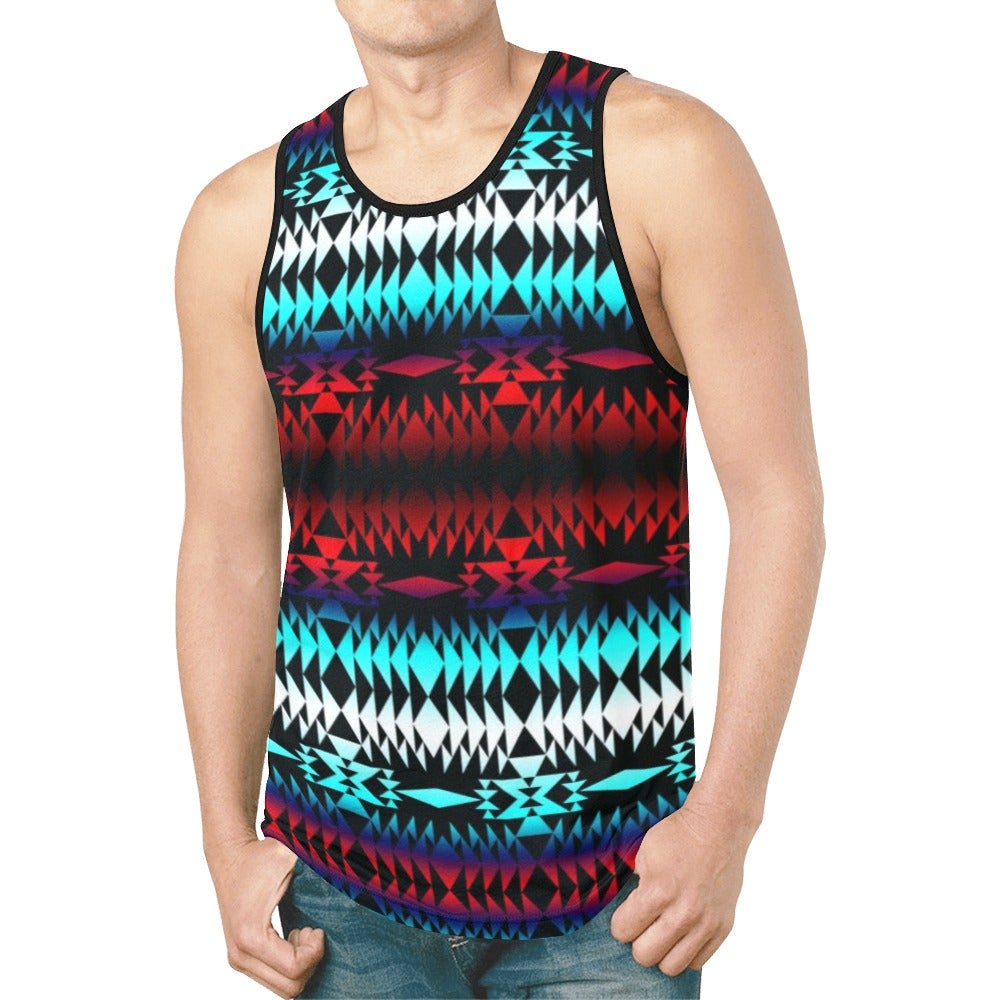In Between Two Worlds New All Over Print Tank Top for Men (Model T46) New All Over Print Tank Top for Men (T46) e-joyer 