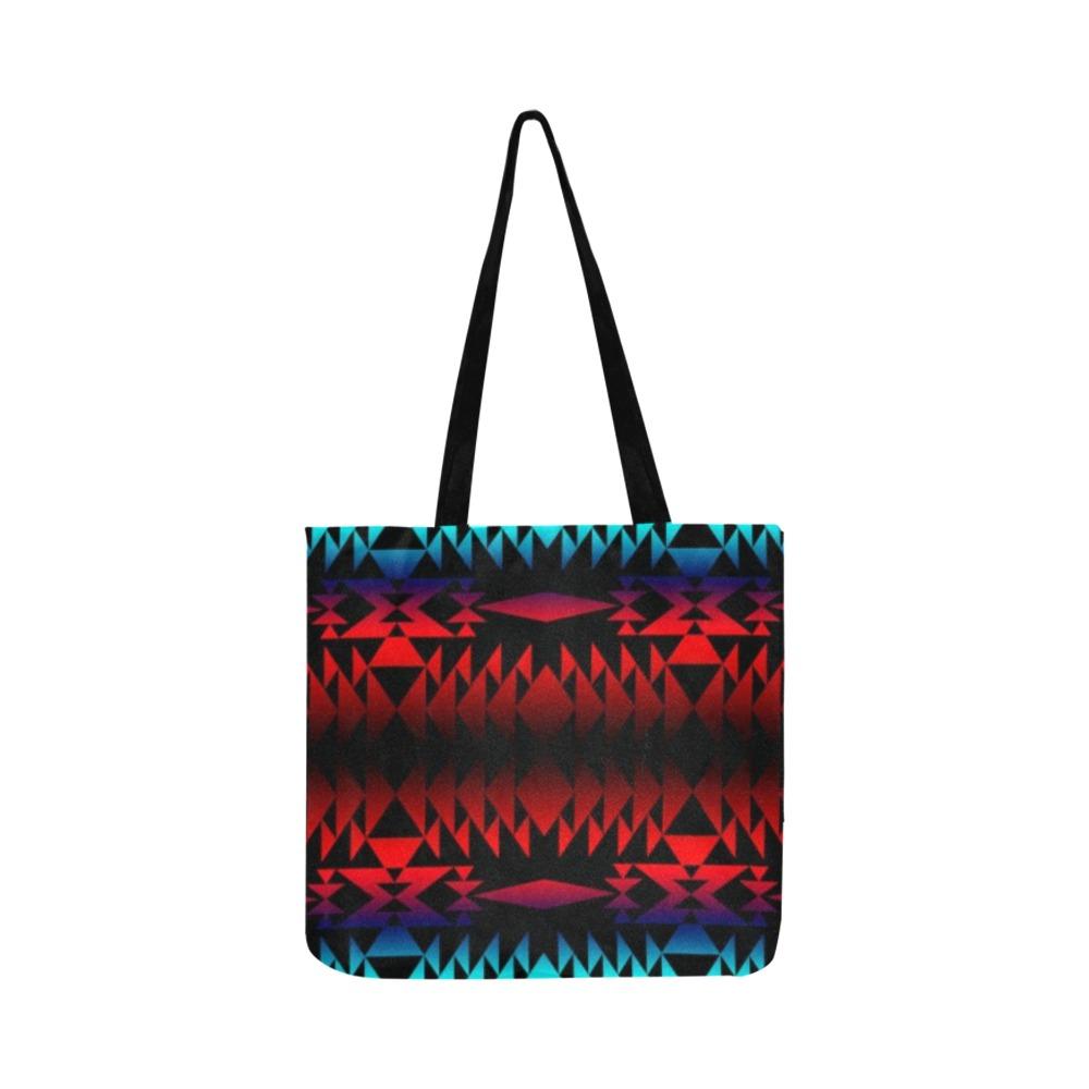 In Between Two Worlds Reusable Shopping Bag Model 1660 (Two sides) Shopping Tote Bag (1660) e-joyer 