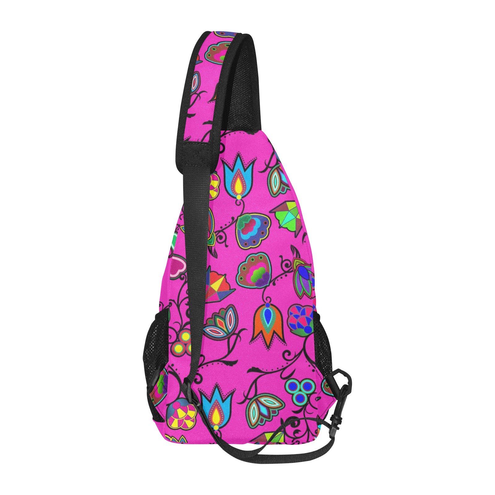 Indigenous Paisley All Over Print Chest Bag (Model 1719) All Over Print Chest Bag (1719) e-joyer 