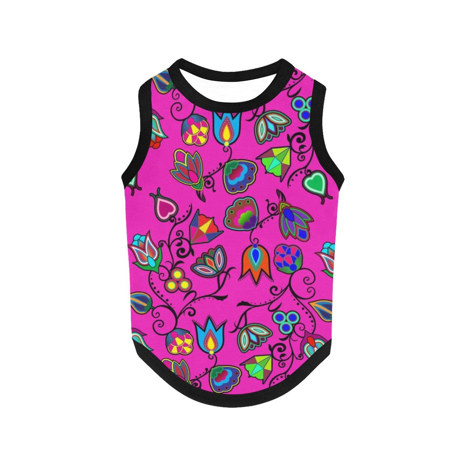 Indigenous Paisley All Over Print Pet Tank Top Pet Tank Top e-joyer 