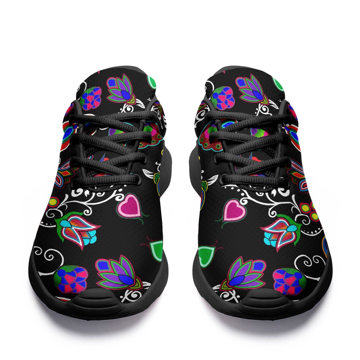 Indigenous Paisley Black Ikkaayi Sport Sneakers 49 Dzine 