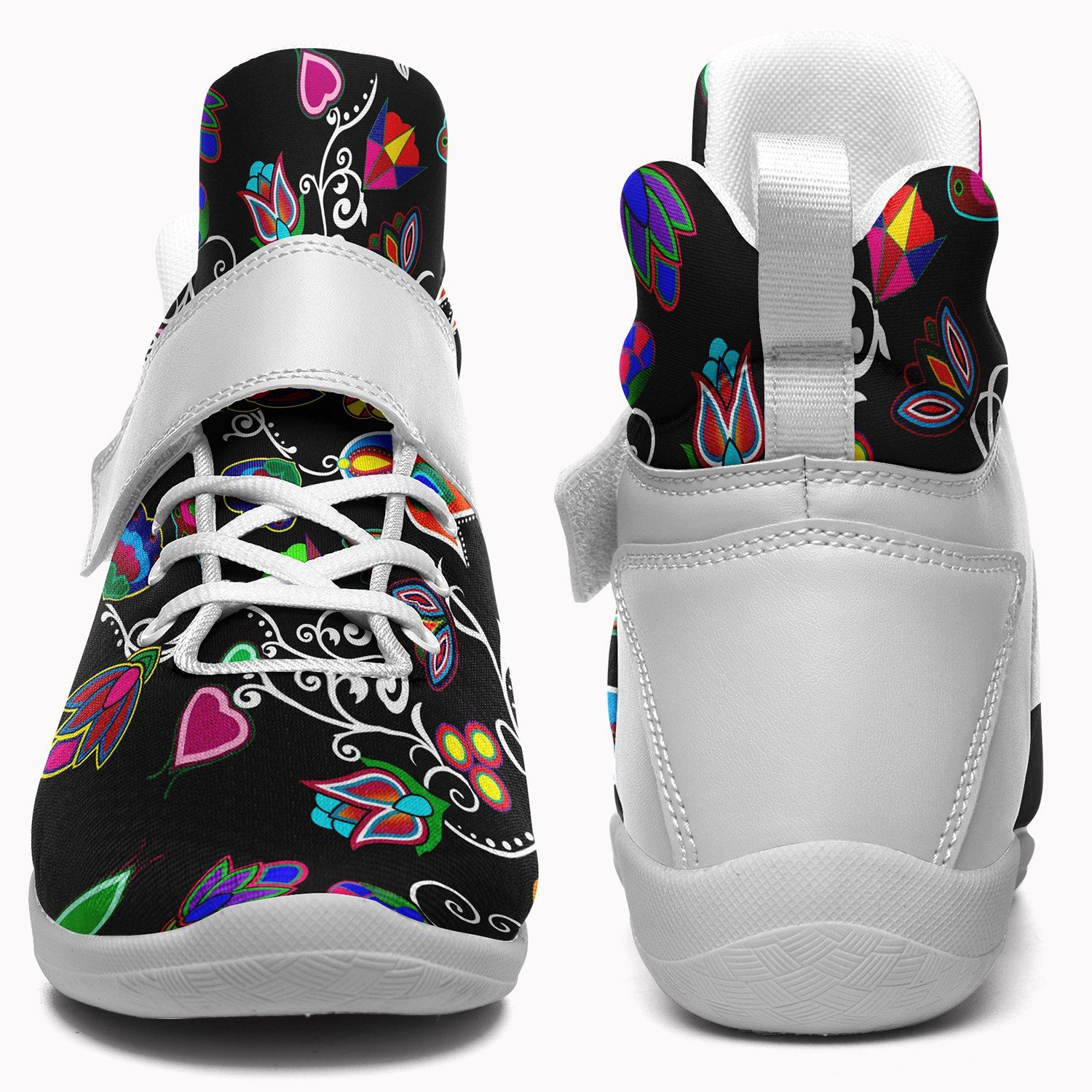 Indigenous Paisley Black Ipottaa Basketball / Sport High Top Shoes 49 Dzine 