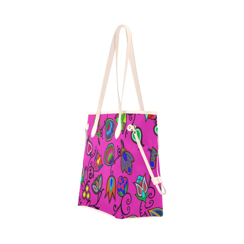Indigenous Paisley Clover Canvas Tote Bag (Model 1661) Clover Canvas Tote Bag (1661) e-joyer 