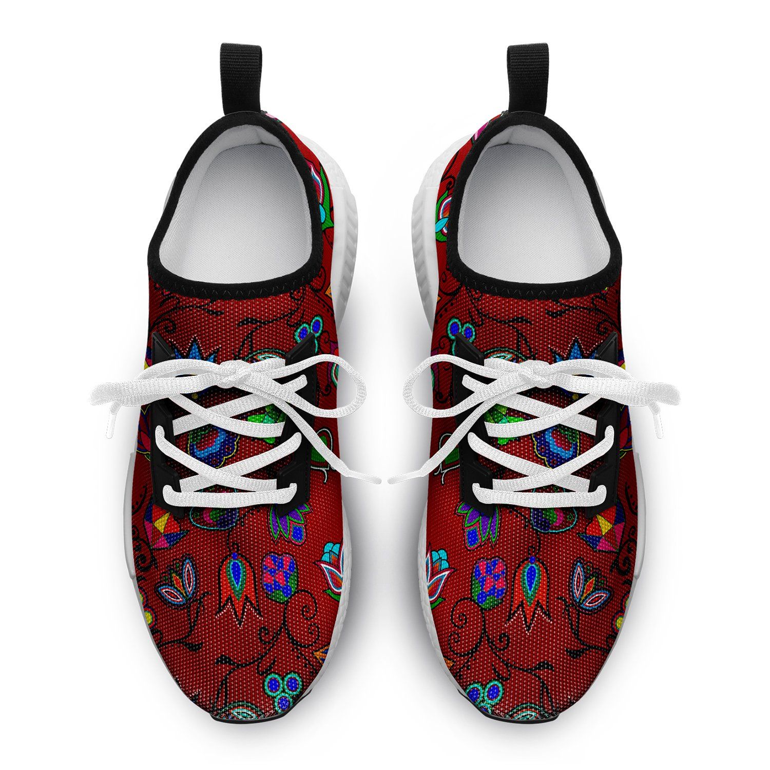 Indigenous Paisley Dahlia Draco Running Shoes 49 Dzine 