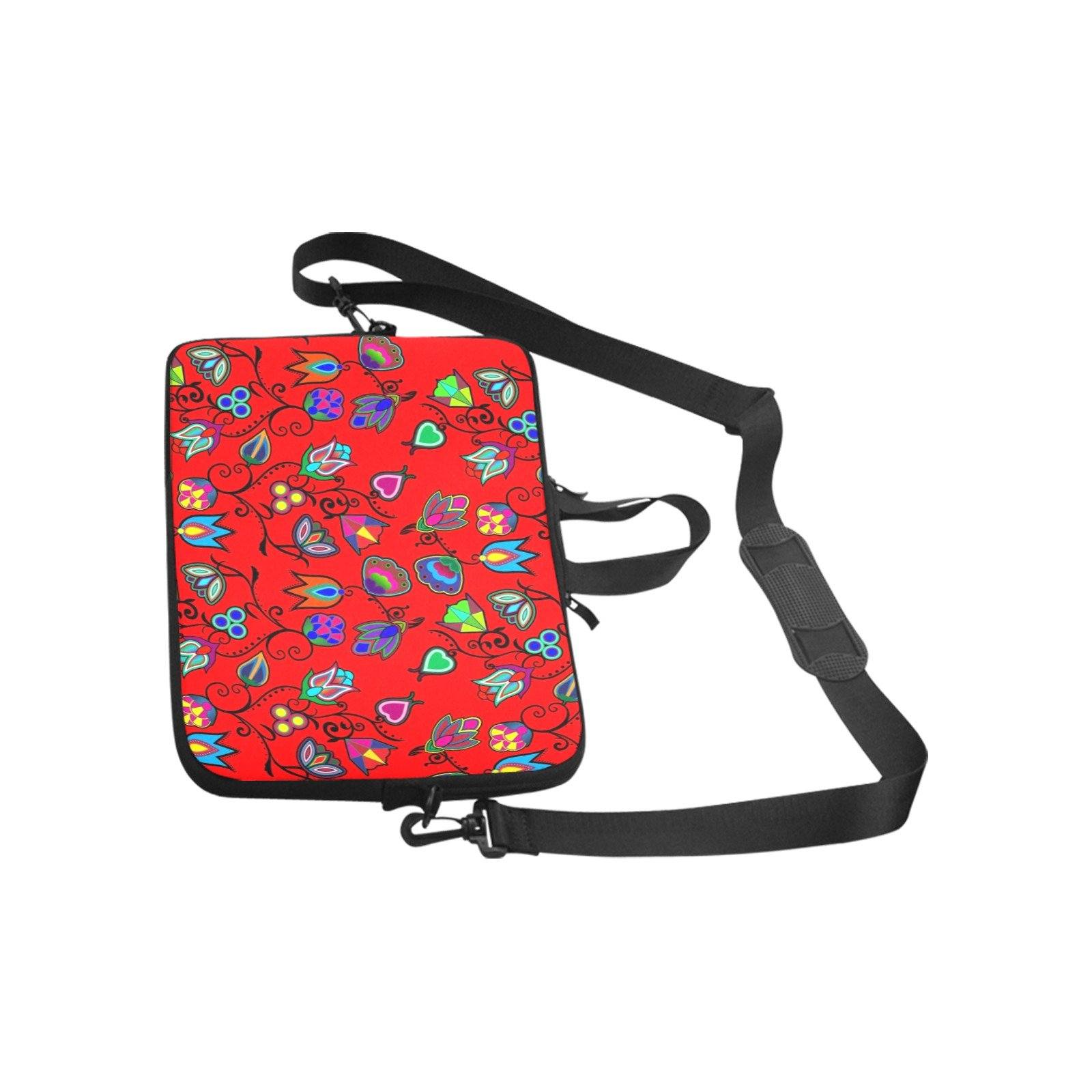 Indigenous Paisley Dahlia Laptop Handbags 10" bag e-joyer 