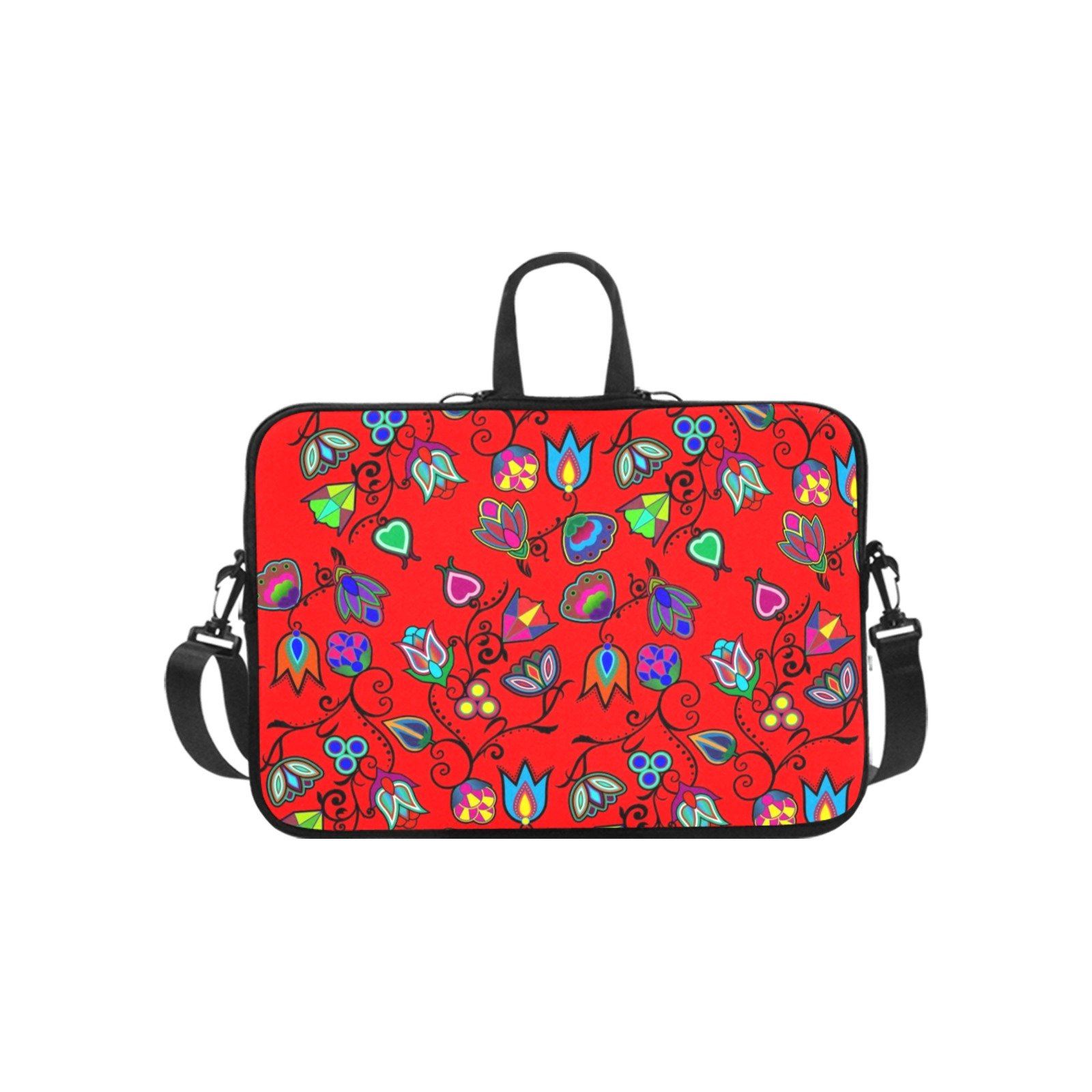Indigenous Paisley Dahlia Laptop Handbags 10" bag e-joyer 