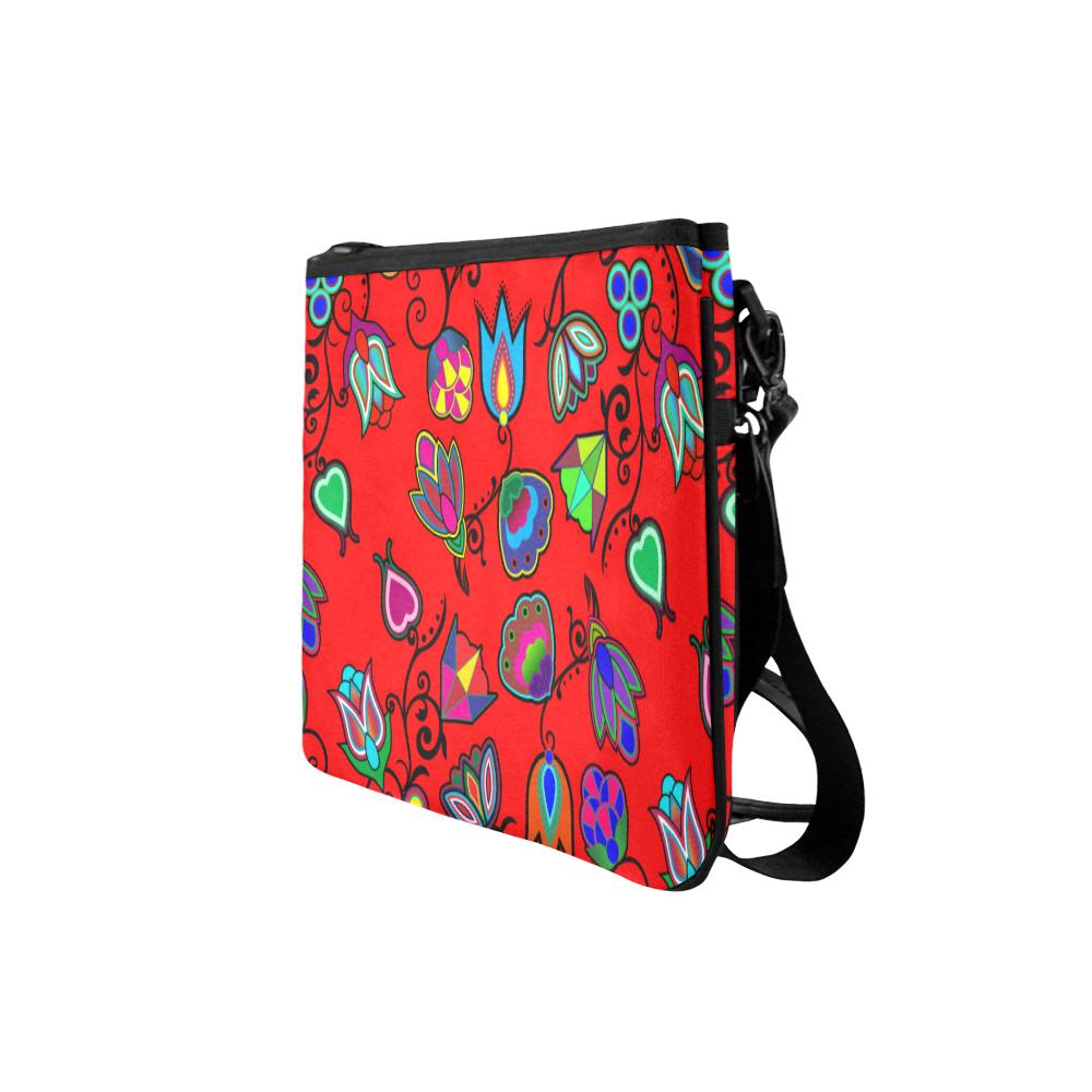 Indigenous Paisley - Dahlia Slim Clutch Bag (Model 1668) Slim Clutch Bags (1668) e-joyer 