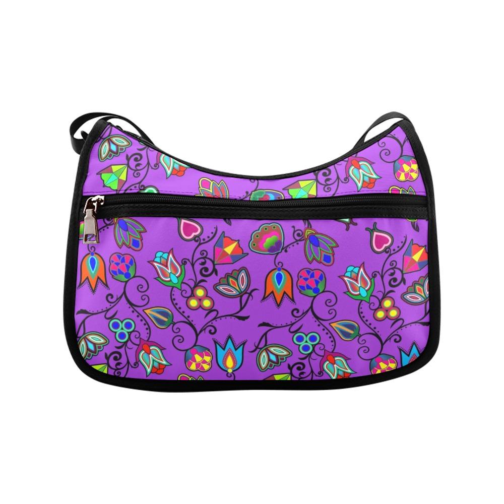 Indigenous Paisley Dark Orchid Crossbody Bags (Model 1616) Crossbody Bags (1616) e-joyer 