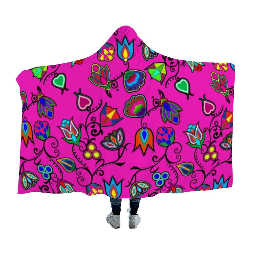 Indigenous Paisley Hooded Blanket 49 Dzine 