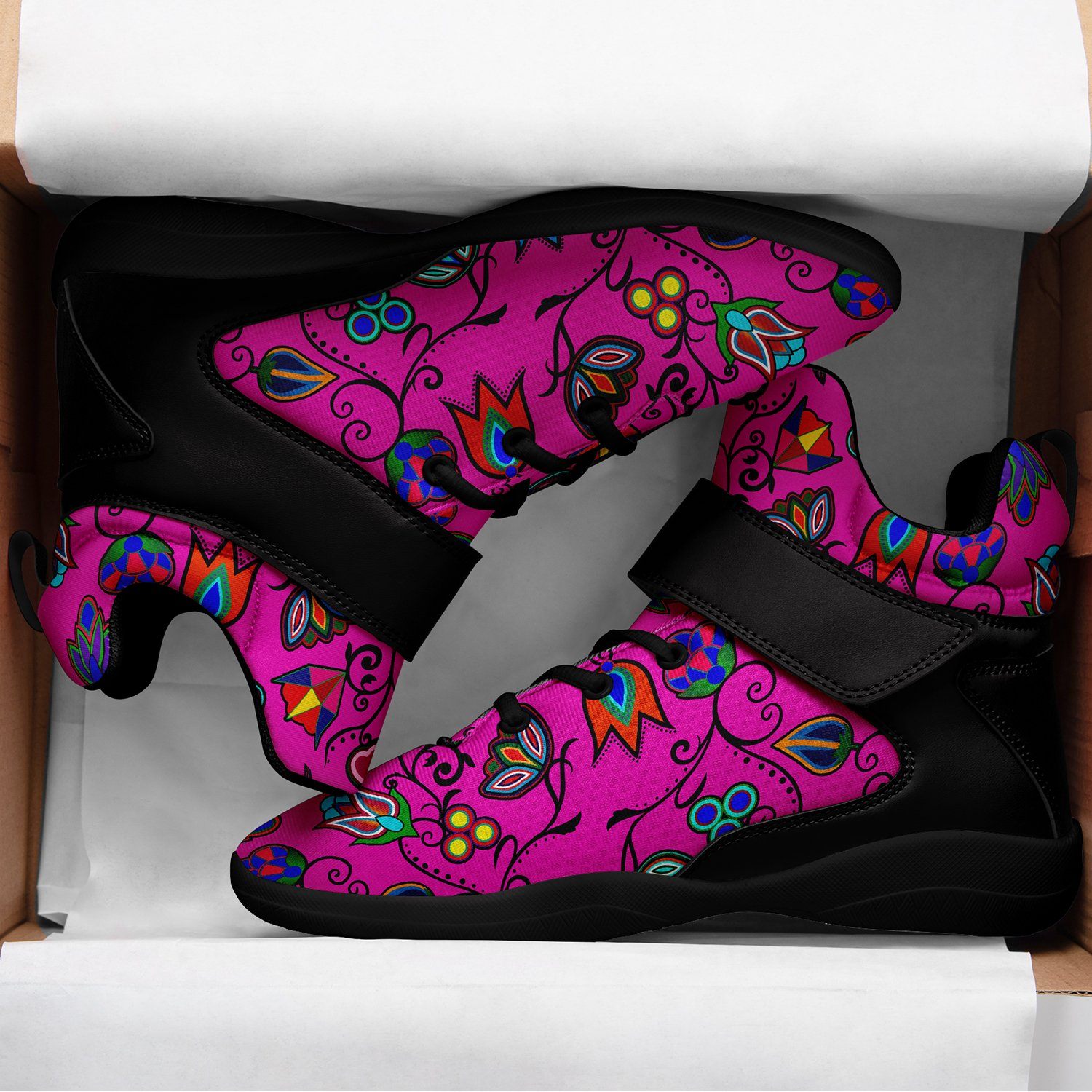 Indigenous Paisley Ipottaa Basketball / Sport High Top Shoes 49 Dzine 