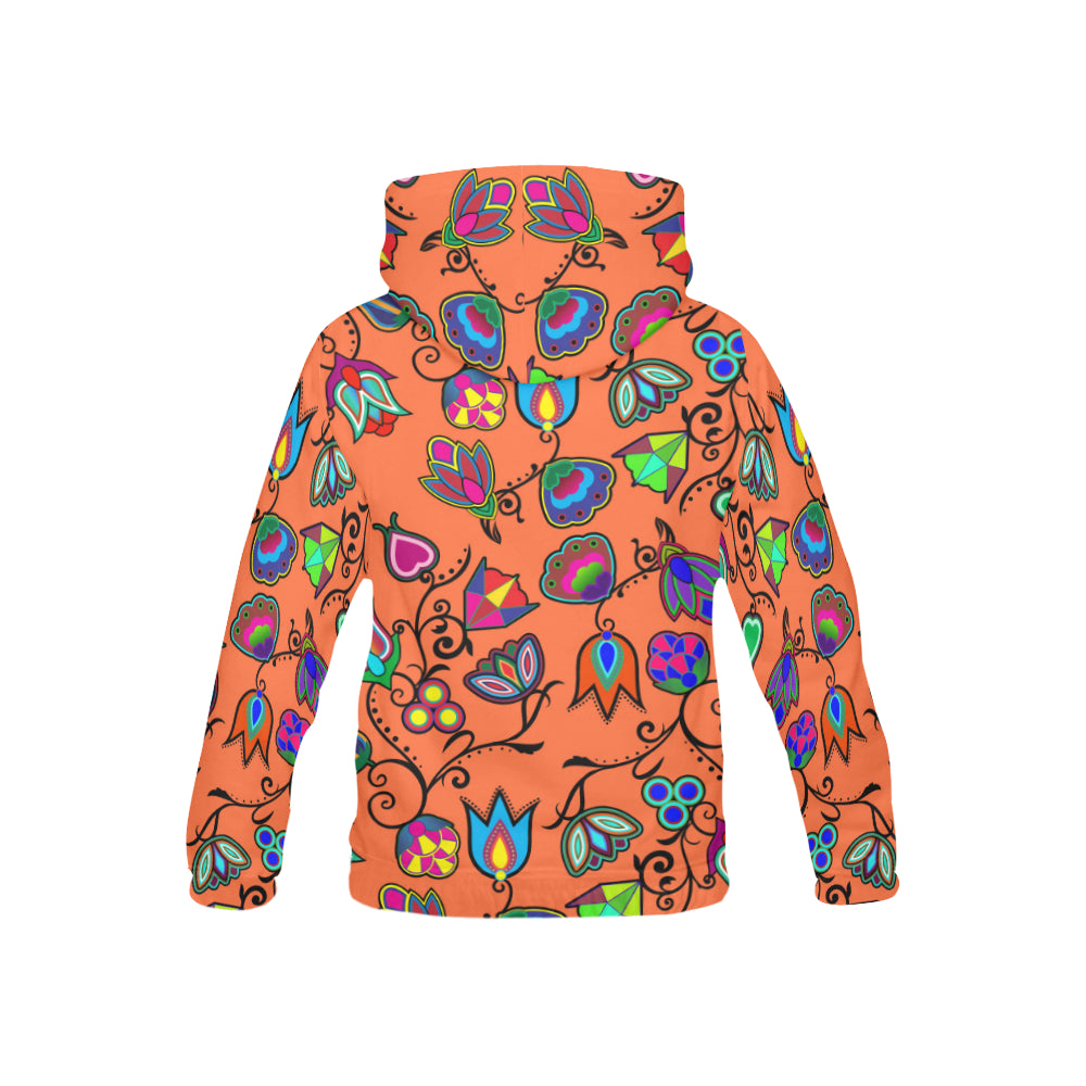 Indigenous Paisley - Sierra All Over Print Hoodie for Kid (USA Size) (Model H13) All Over Print Hoodie for Kid (H13) e-joyer 