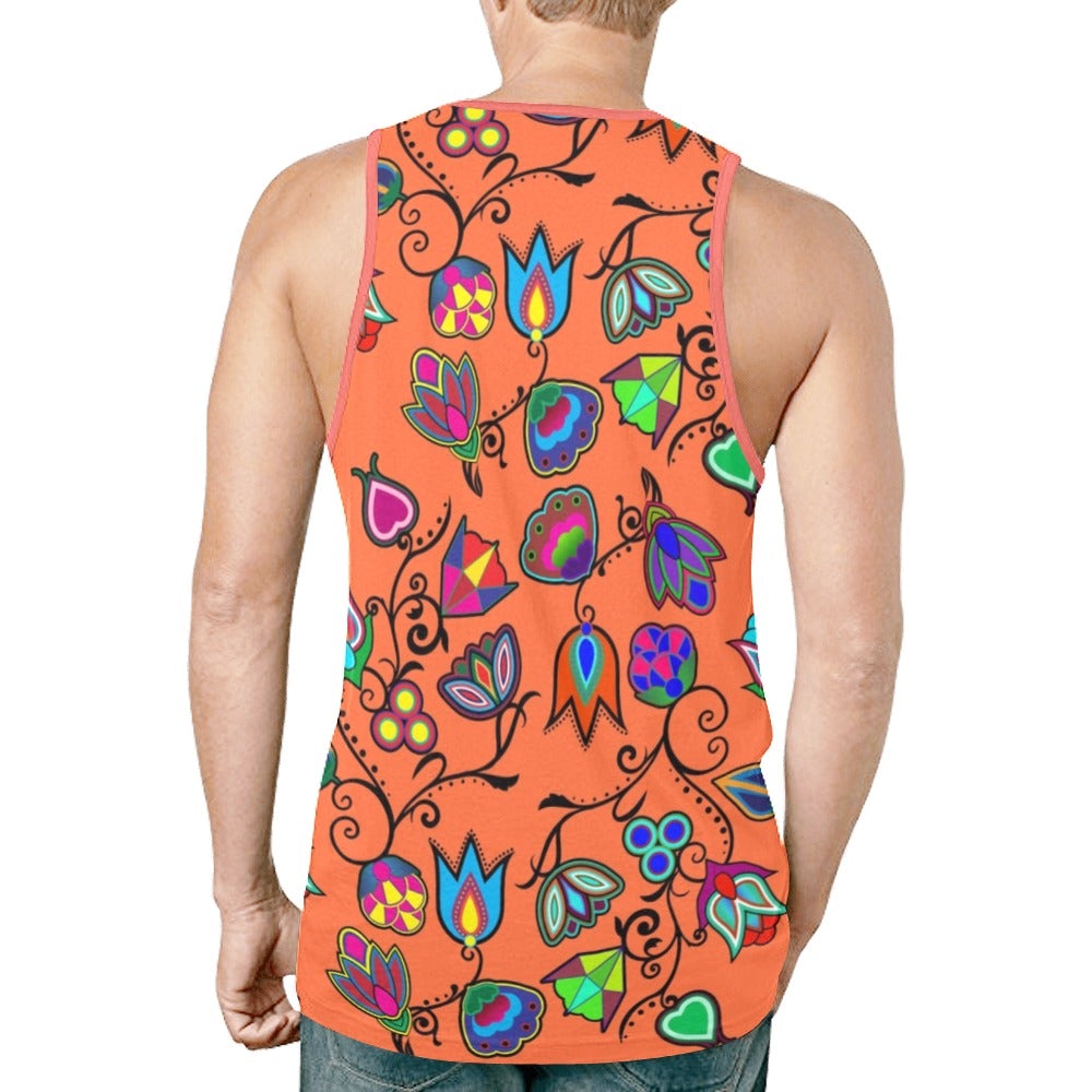 Indigenous Paisley Sierra New All Over Print Tank Top for Men (Model T46) New All Over Print Tank Top for Men (T46) e-joyer 