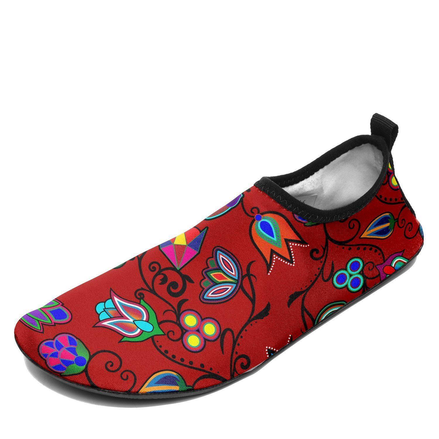 Indigenous Paisley Sierra Sockamoccs Kid's Slip On Shoes 49 Dzine 