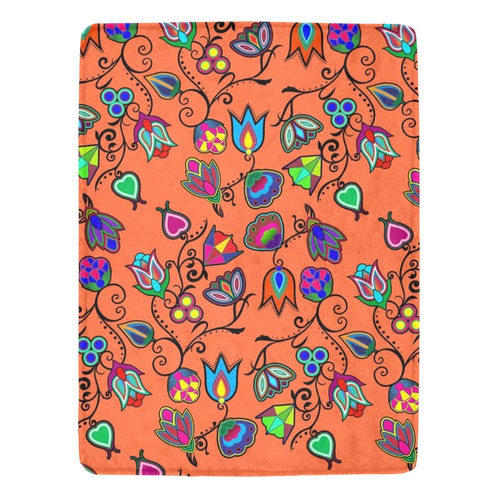 Indigenous Paisley Sierra Ultra-Soft Micro Fleece Blanket 60"x80" Ultra-Soft Blanket 60''x80'' e-joyer 