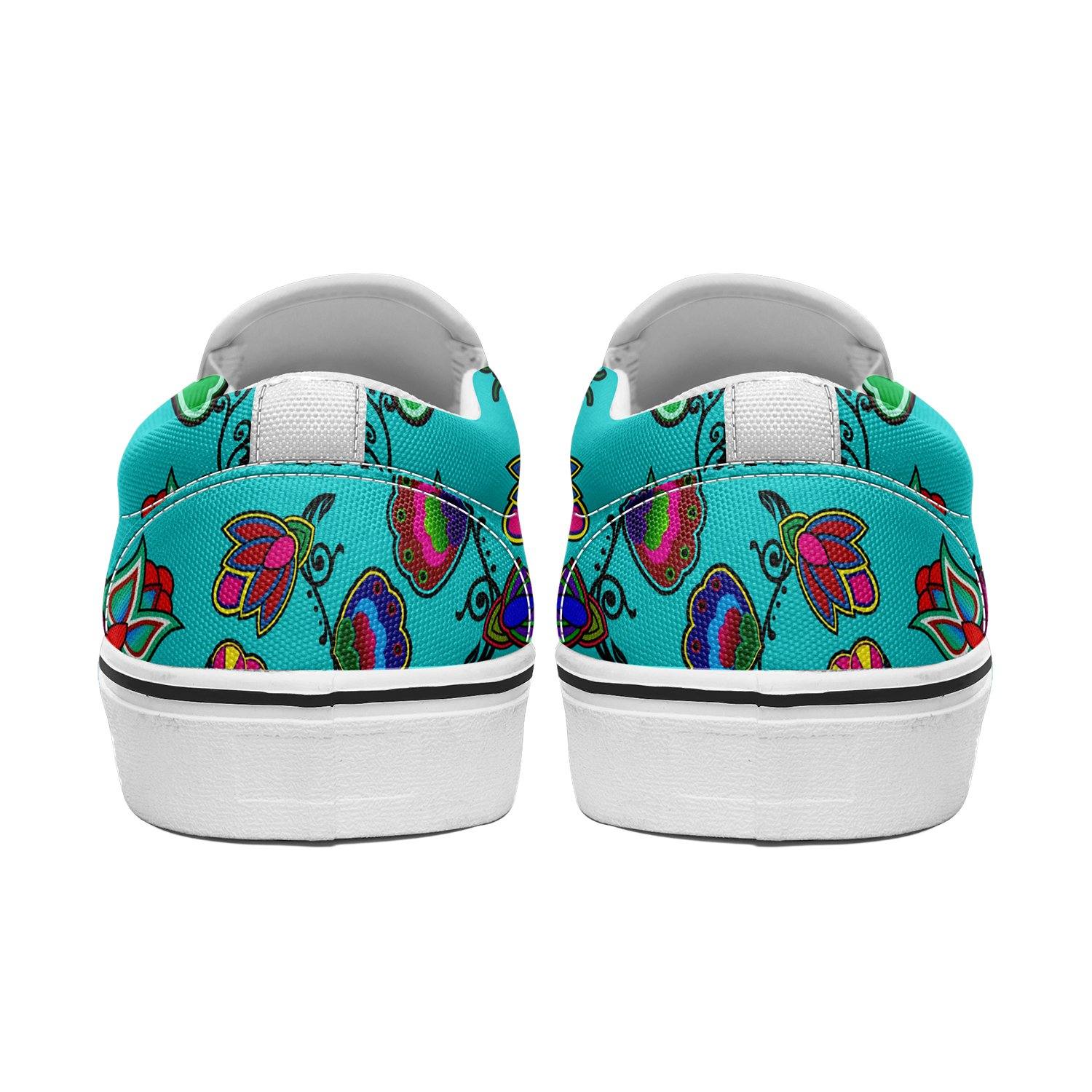 Indigenous Paisley Sky Otoyimm Canvas Slip On Shoes 49 Dzine 