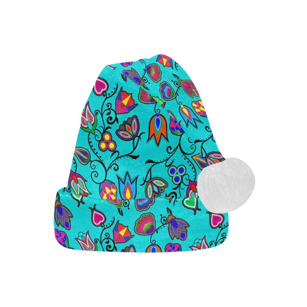 Indigenous Paisley Sky Santa Hat Santa Hat e-joyer 