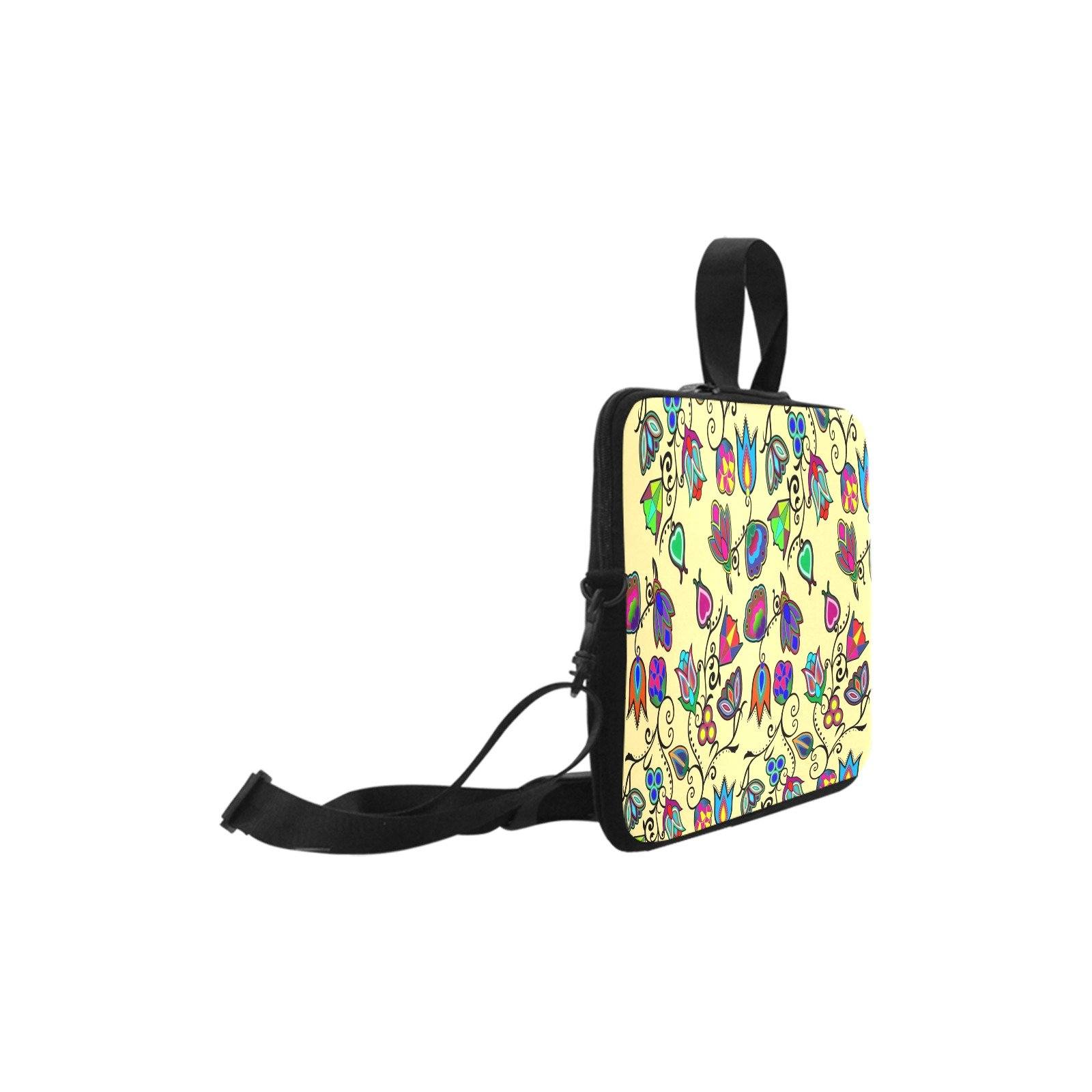 Indigenous Paisley Vanilla Laptop Handbags 14" bag e-joyer 