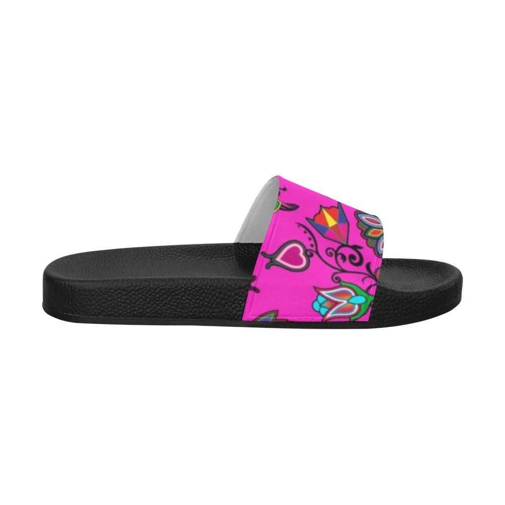 Indigenous Paisley Women's Slide Sandals (Model 057) Women's Slide Sandals (057) e-joyer 