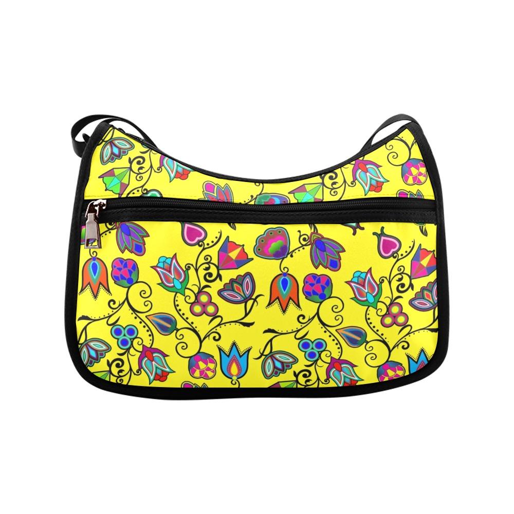 Indigenous Paisley Yellow Crossbody Bags (Model 1616) Crossbody Bags (1616) e-joyer 