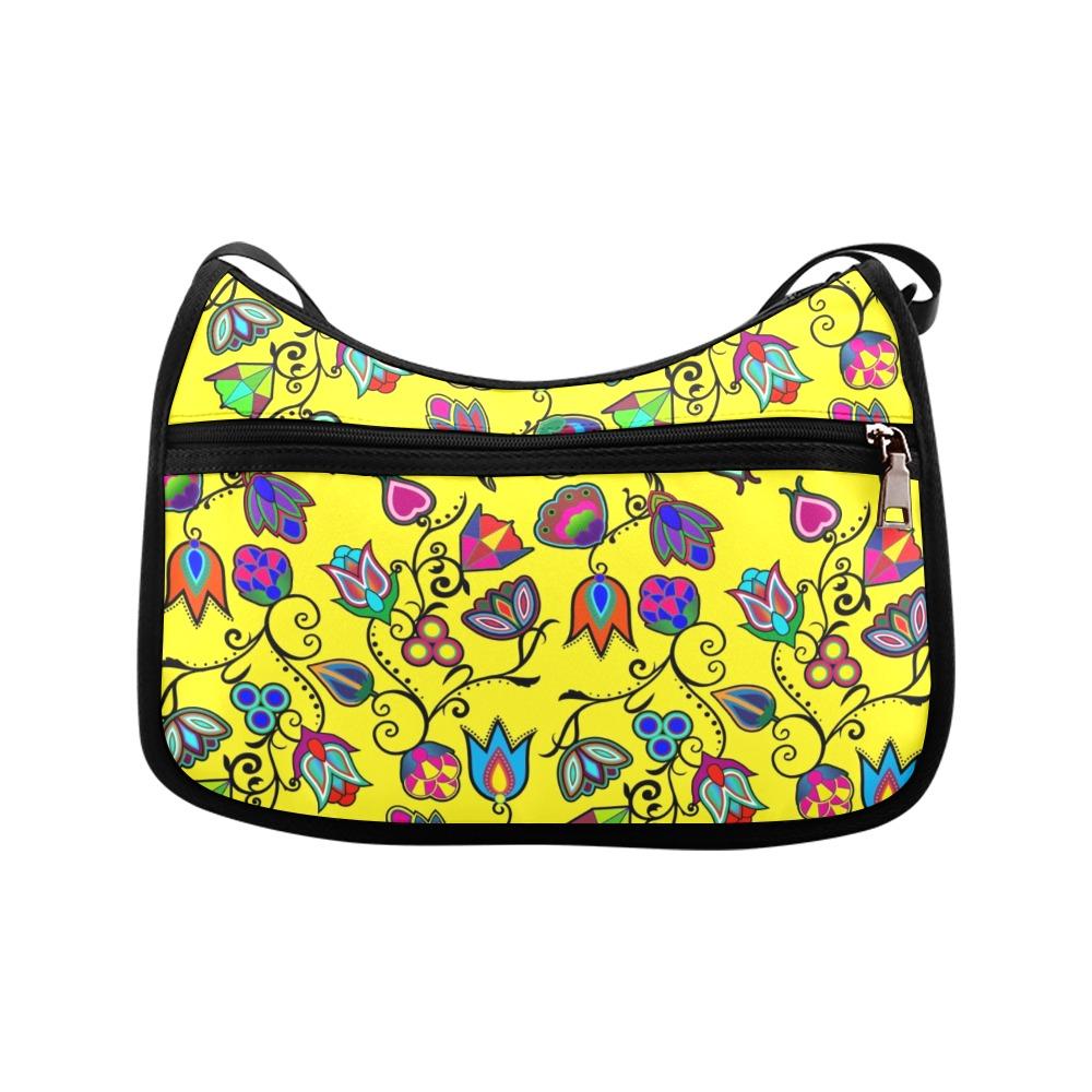 Indigenous Paisley Yellow Crossbody Bags (Model 1616) Crossbody Bags (1616) e-joyer 