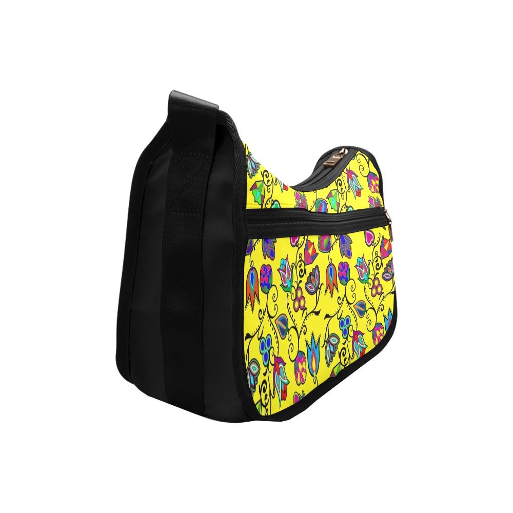 Indigenous Paisley Yellow Crossbody Bags (Model 1616) Crossbody Bags (1616) e-joyer 