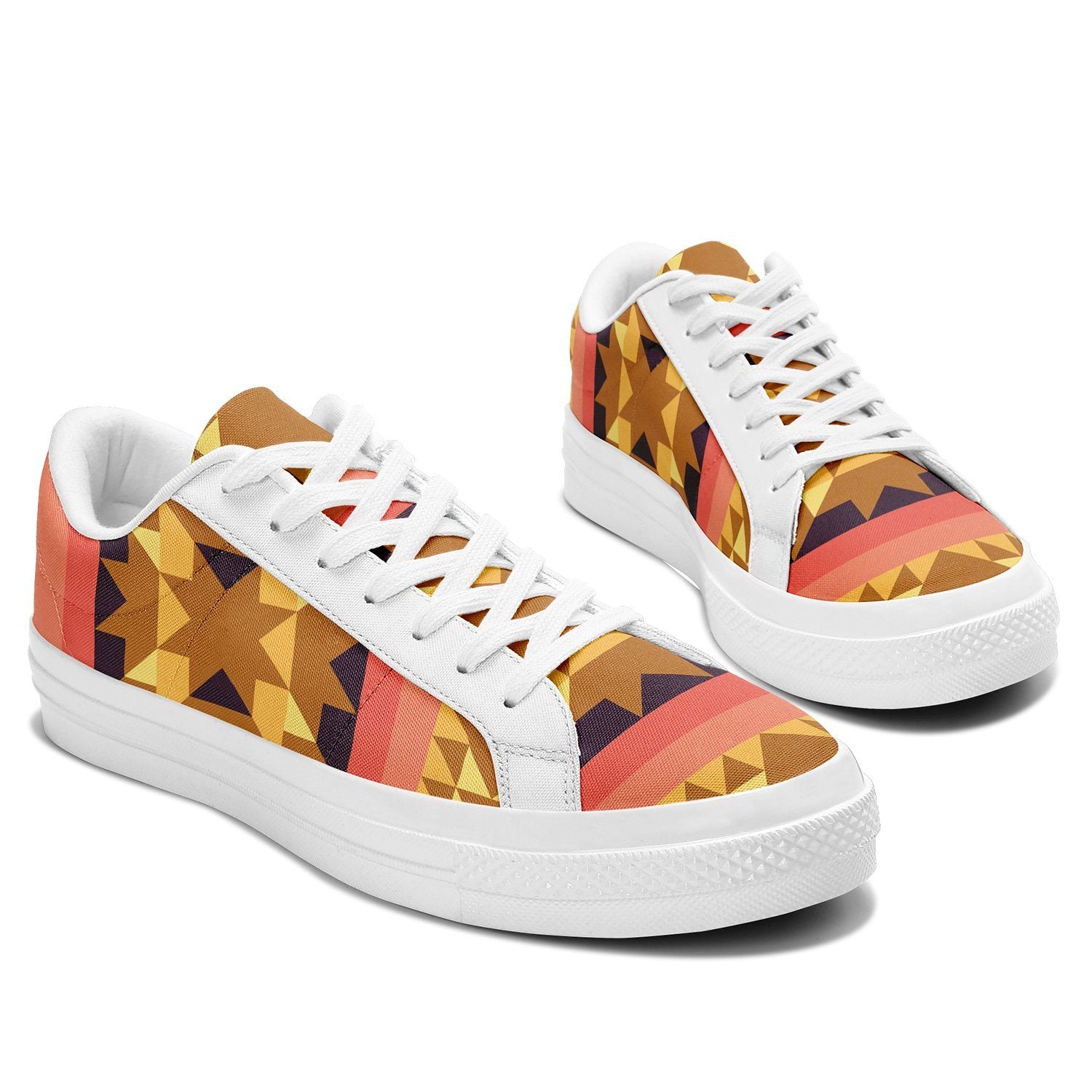 Infinite Sunset Aapisi Low Top Canvas Shoes White Sole aapisi Herman 