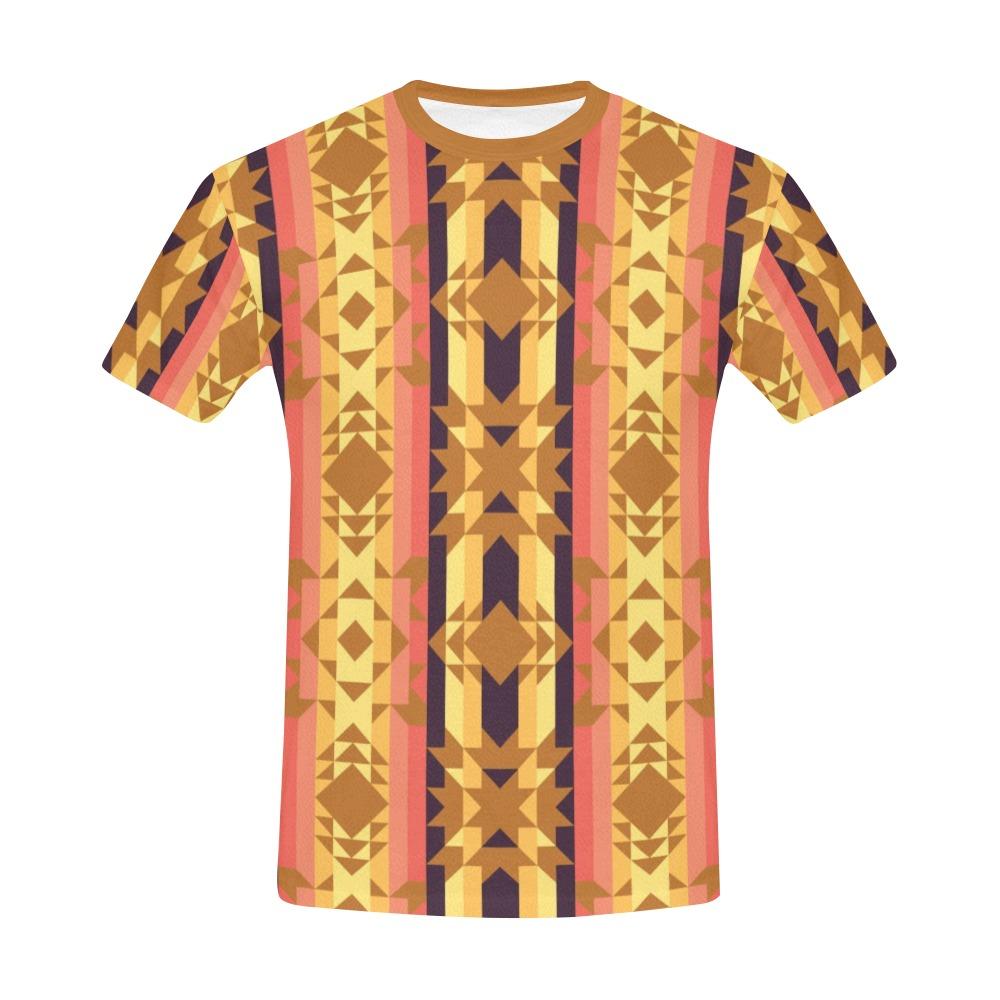 Infinite Sunset All Over Print T-Shirt for Men (USA Size) (Model T40) All Over Print T-Shirt for Men (T40) e-joyer 