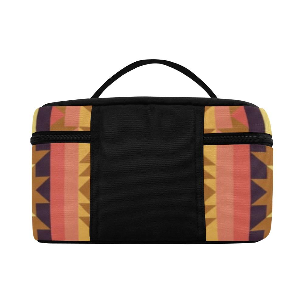 Infinite Sunset Cosmetic Bag/Large (Model 1658) Cosmetic Bag e-joyer 